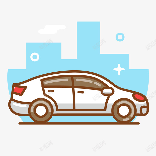 灰色汽车出行扁平化元素矢量图ai免抠素材_88icon https://88icon.com 剪影 城市 弧度 弯曲 扁平化 手绘 汽车 汽车先 灰色 矢量图 线稿