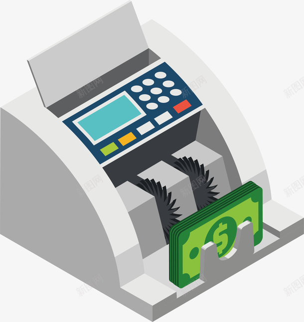 银行超市收银工具点钞机矢量图ai免抠素材_88icon https://88icon.com ATM机 保险柜 办公 办公设备 商务 就业 工作 收钱机 收银 收银机器 点钞机 矢量图 职场 设备 银行 验钞机