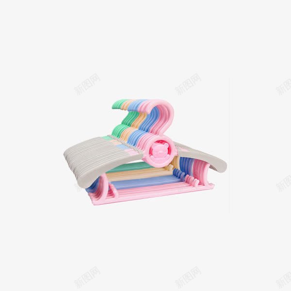 卡三可伸缩儿童衣架晾衣架png免抠素材_88icon https://88icon.com 产品实物 无痕防滑裤架 晾衣架 衣架子
