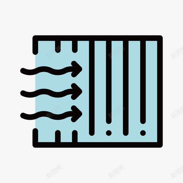 蓝色手绘气流交换元素矢量图ai免抠素材_88icon https://88icon.com 交换 商务 扁平化 手绘 气流 箭头 蓝色 矢量图