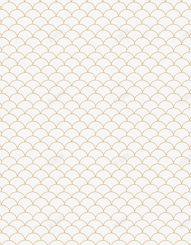 中国风底纹png免抠素材_88icon https://88icon.com 中国风纹理素材 节日素材 金色纹理 鱼鳞纹理