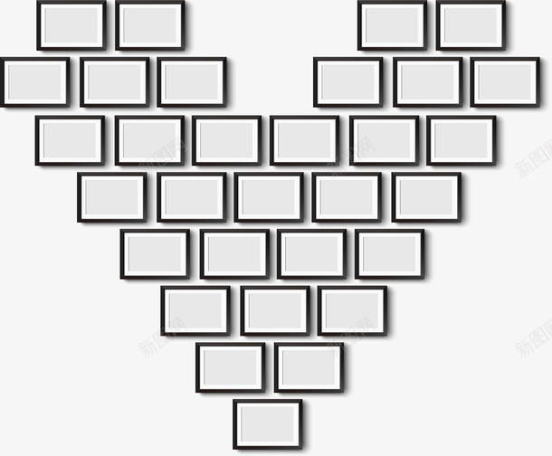 画框相框矢量图eps免抠素材_88icon https://88icon.com 画框 相框 相框墙 艺术边框 边框相框 矢量图