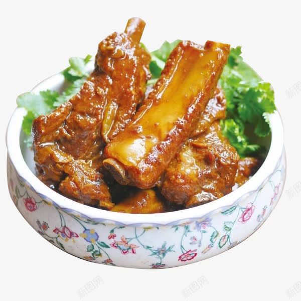 糖醋排骨png免抠素材_88icon https://88icon.com 健康 家常 荤菜 营养 蜜汁排骨