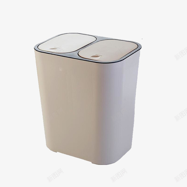 室内分类垃圾桶干湿分离上海家用png免抠素材_88icon https://88icon.com 分类垃圾桶 双桶 家用 干湿分离
