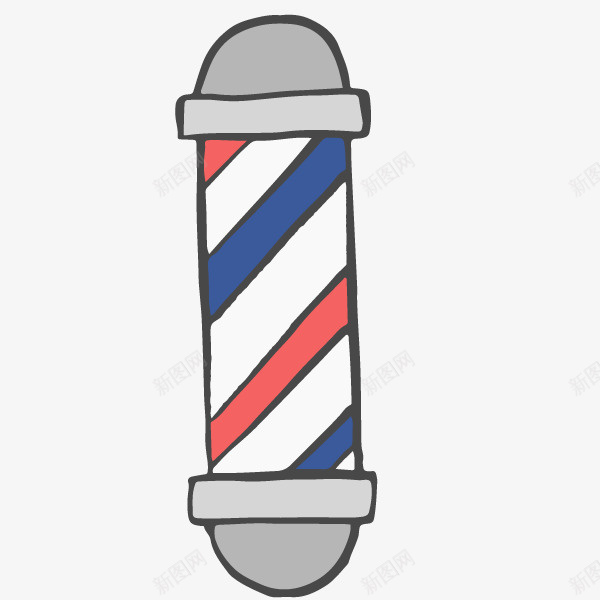 手绘理发店用品装饰转灯png免抠素材_88icon https://88icon.com 发廊灯 手绘理发店 灯 理发店彩灯 理发店用品 理发店门口装饰 理发店门口转灯