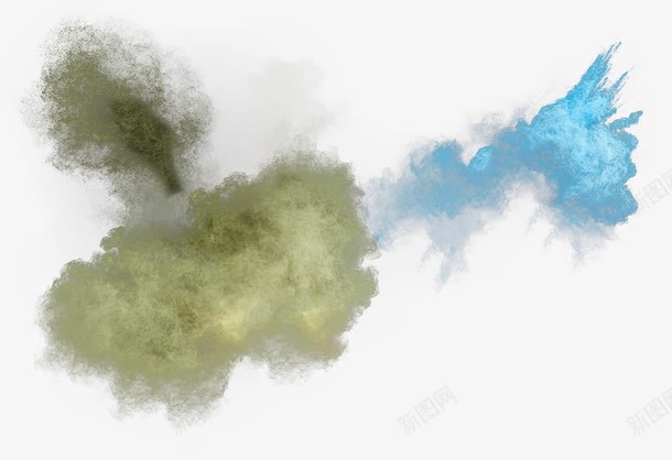 粉末烟雾psd免抠素材_88icon https://88icon.com 冲击色 溶图素材 烟尘 烟雾 粉尘 粉末 背景素材