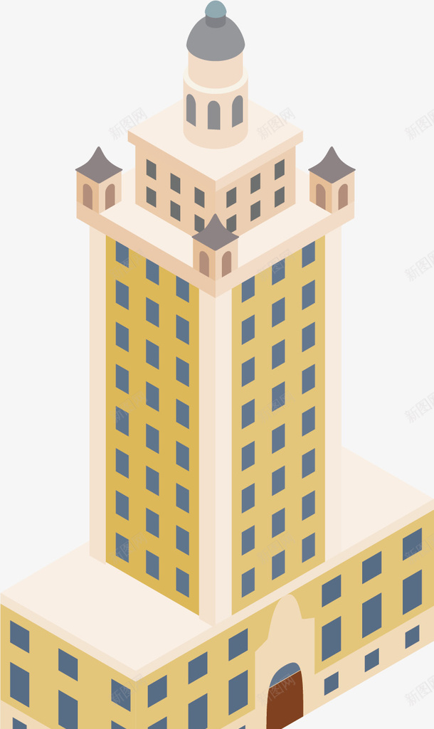 卡通办公楼矢量图ai免抠素材_88icon https://88icon.com PNG图 PNG图下载 创意卡通 办公楼 卡通 卡通插图 大厦 建筑 插图 楼房 高楼 矢量图