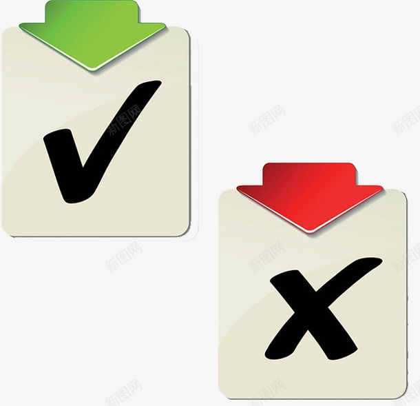 便利贴与勾选符号png免抠素材_88icon https://88icon.com 免抠 勾叉 勾选 勾选符号 对不对 对号叉号 对错分明 对错牌子 打勾打叉 方形便利贴 方框打叉 绿色对号 进退两难 选择 选项
