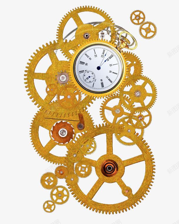 金色手表齿轮png免抠素材_88icon https://88icon.com 手表 手表齿轮 机械 金属 金色 零件 齿轮