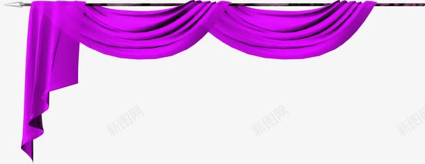 紫色褶皱丝带帷幕音乐会png免抠素材_88icon https://88icon.com 丝带 帷幕 紫色 褶皱 音乐会