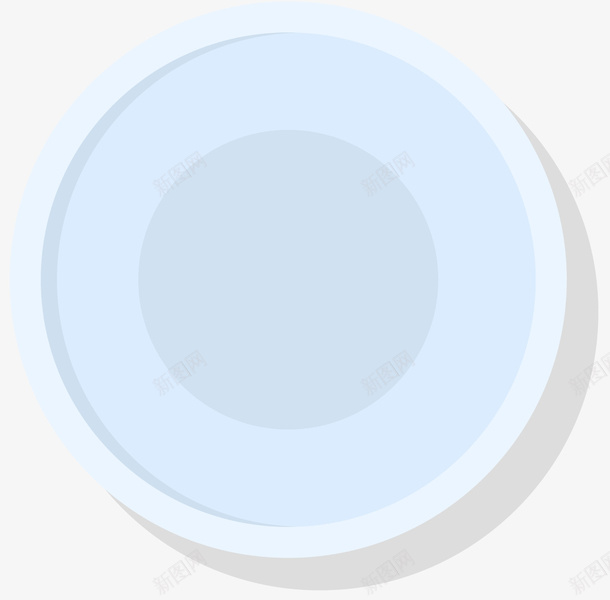 圆润风格卡通盘子png免抠素材_88icon https://88icon.com 卡通陶器 卡通风格 器皿 圆润盘子 矢量陶器 陶瓷陶器