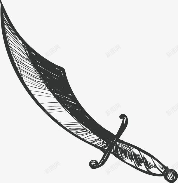 冷兵器大刀png免抠素材_88icon https://88icon.com 冷兵器 古代兵器 大刀 手绘大刀 武器 武器库 矢量素材