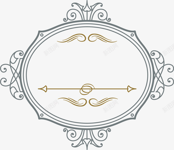 镜子白色花边矢量图ai免抠素材_88icon https://88icon.com 四周花边 圆形镜子 白色 装饰物 镜面花纹 矢量图