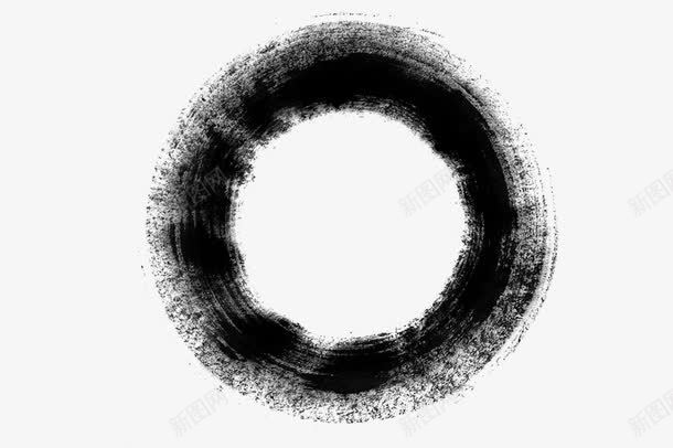 环形水墨画psdpng免抠素材_88icon https://88icon.com psd 圆形 水墨画 环形圈 画