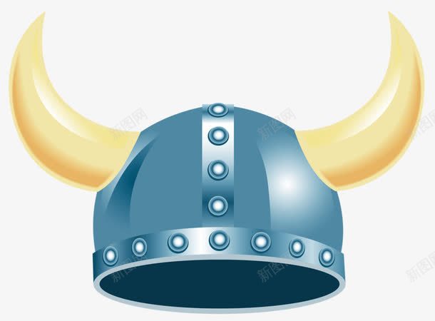 牛角帽子png免抠素材_88icon https://88icon.com 士兵帽子 帽子 牛角 金属