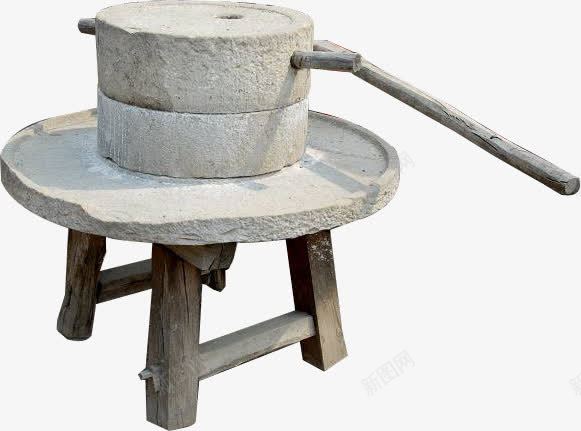 石磨png免抠素材_88icon https://88icon.com 工具 石磨 豆浆 豆腐 豆花