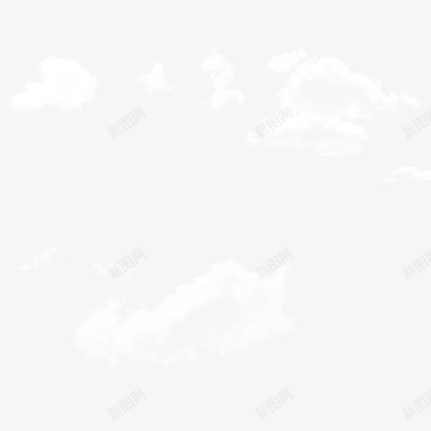 二次元天空白云png免抠素材_88icon https://88icon.com 二次元天空 晴天 晴朗 白云