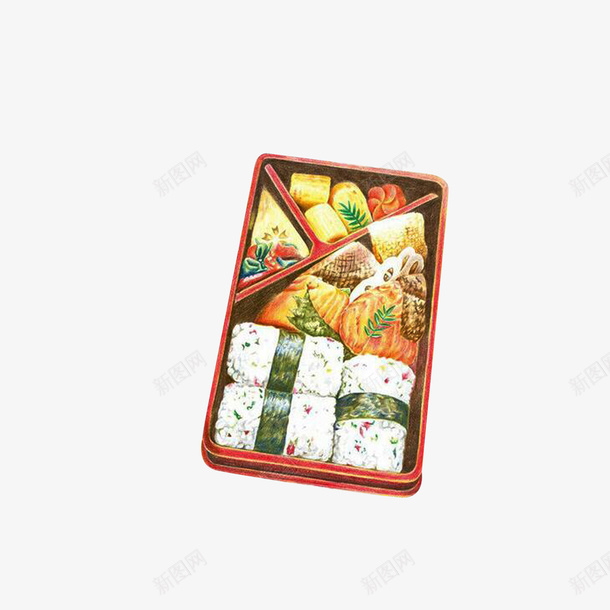外卖午餐盒饭png免抠素材_88icon https://88icon.com 便当 卡通盒饭 外卖午餐盒饭 手绘 日式盒饭 饭团