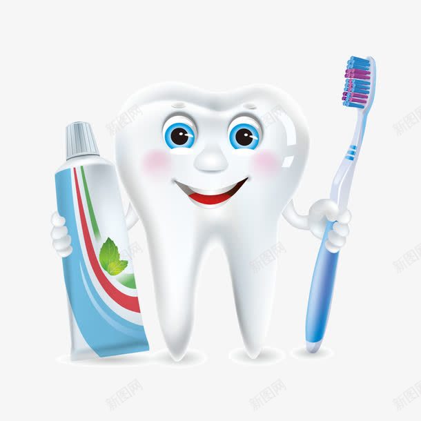 卡通牙齿表情png免抠素材_88icon https://88icon.com 健康 卡通牙齿表情 卡通牙齿表情模板下载 牙刷 笑脸 表情