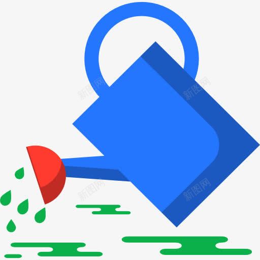 喷壶图标png_88icon https://88icon.com 喷壶 园艺 工具和用具 水 洒 浇水 花园