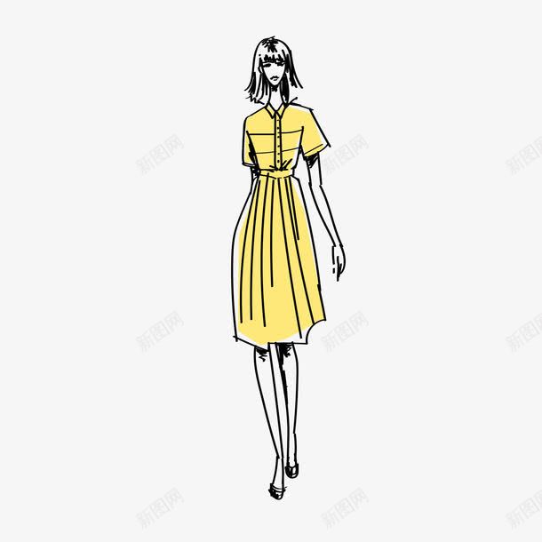 手绘服装模特女性腰部曲线png免抠素材_88icon https://88icon.com 手绘服装模特女性 模特腰部 腰部 腰部曲线 腰部线条