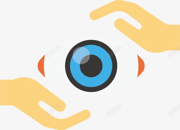 保护眼睛png免抠素材_88icon https://88icon.com 亮晶晶眼睛 保护 儿童眼睛 大眼睛 小孩眼睛 眼睛
