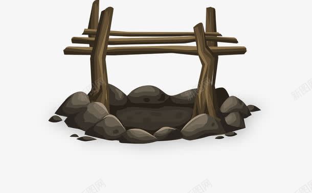 生火架png免抠素材_88icon https://88icon.com 手绘卡通架 手绘木架 手绘木架子 手绘架 手绘架子 手绘石头 木架子 生火 生火架 黑坑