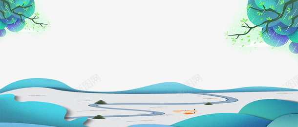春季3D微立体分层边框psd免抠素材_88icon https://88icon.com 3D微立体分层边框 叶子装饰 大自然景色 手绘 春季 春色 树木装饰 植物装饰 花朵装饰