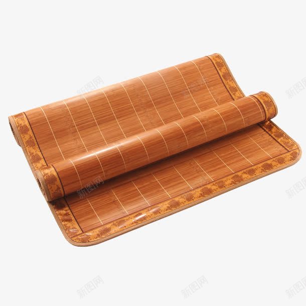 一个舒适的竹席png免抠素材_88icon https://88icon.com 产品实物 免费png图片 凉垫 凉席 垫子 席子 竹席