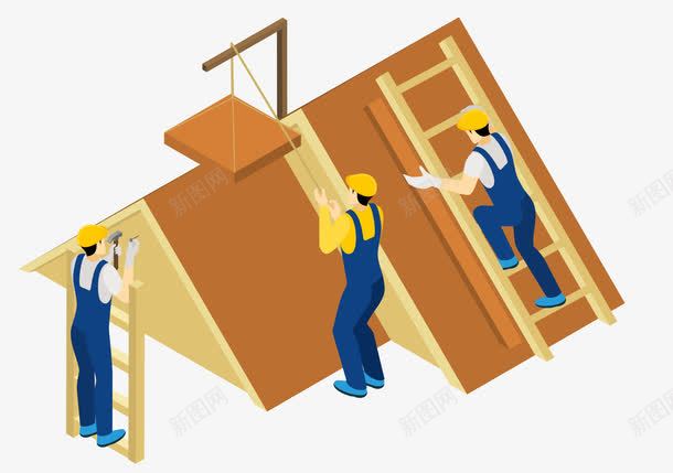房屋装修工人png免抠素材_88icon https://88icon.com 上班族 修建 卡通 天空 屋顶 工人 建筑 建筑工人 房屋 搭建工人 砖块 装修人 装修工人