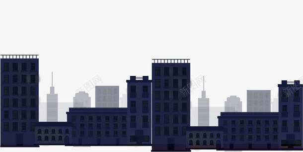 熄灯一小时城市背景插画psd免抠素材_88icon https://88icon.com 低碳 关灯 地球一小时 地球日 城市 夜晚 海报 熄灯 环保