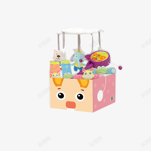 同伴贝宝2月龄早教盒子png免抠素材_88icon https://88icon.com 早教 玩具 盒子 贝宝