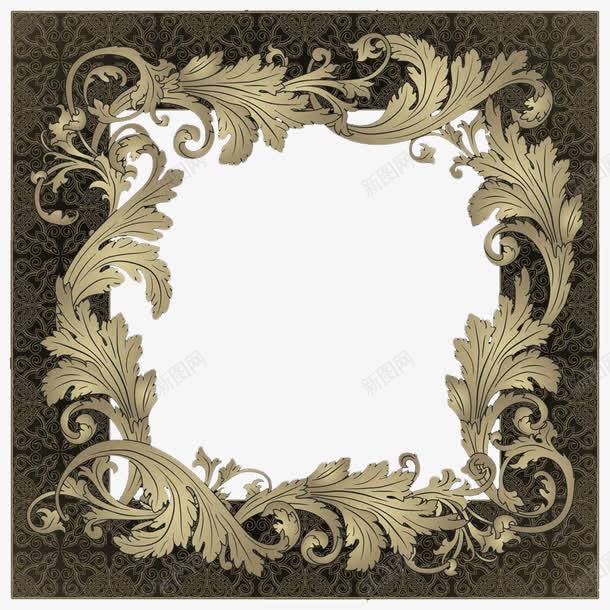 暗花裱框图png免抠素材_88icon https://88icon.com 宣传 样品设计图 花纹 装饰 裱框