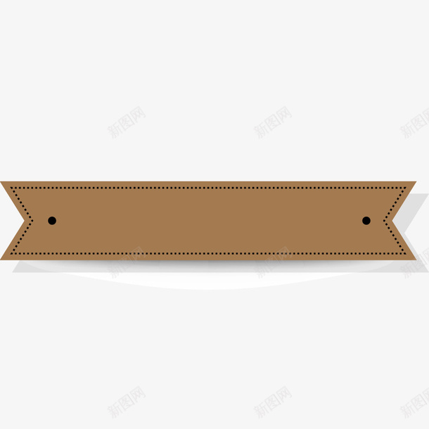 复古褐色小标签装饰png免抠素材_88icon https://88icon.com 书签 书签条 促销标签 可爱标签 复古 小标签 手绘 褐色标签
