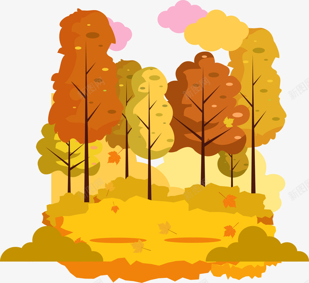 创意秋分落叶装饰图案矢量图ai免抠素材_88icon https://88icon.com 创意秋分落叶装饰 卡通 手绘 插画 秋分落叶 秋分落叶插画设计 秋天 矢量图