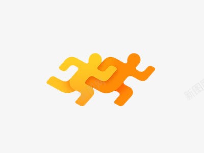 奔跑的小人png免抠素材_88icon https://88icon.com 奔跑 奔跑的小人 小人 橙色 赛跑 运动