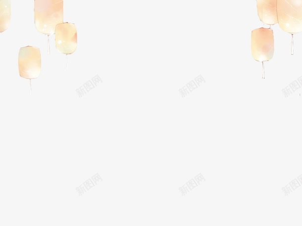 白色灯笼古风png免抠素材_88icon https://88icon.com 古风 灯笼 白色 素材