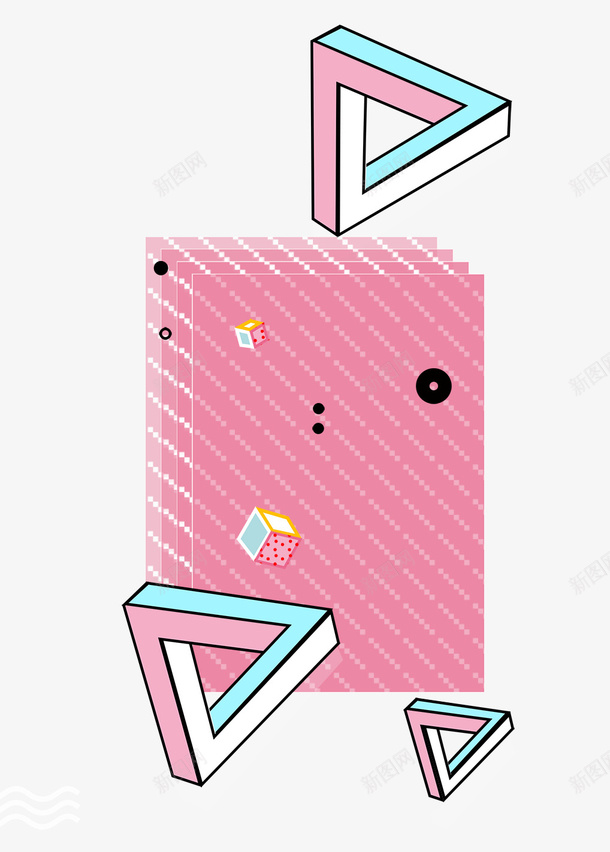 618狂欢节电商波普风格装饰psd免抠素材_88icon https://88icon.com 618年中大促 618狂欢节 618理想生活季 波普风格 电商 购物节