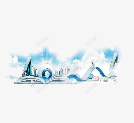 城市变化蓝图png免抠素材_88icon https://88icon.com 城市 蓝图 蜕变 高楼