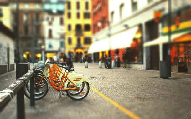 街景风光模糊背景一排自行车jpg设计背景_88icon https://88icon.com 模糊 背景 自行车 街景 风光