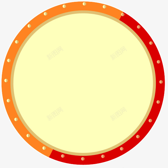 擂鼓png免抠素材_88icon https://88icon.com 击鼓 圆圈 擂鼓 文本框