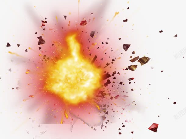 爆炸碎片png免抠素材_88icon https://88icon.com 爆炸碎片