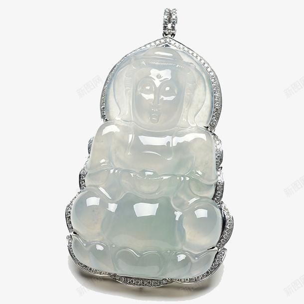 18k金镶嵌观音吊坠挂件png免抠素材_88icon https://88icon.com 18k金镶嵌观音吊坠挂件 A货 产品实物 冰种翡翠玉观音 冰种飘阳绿翡翠玉观音 玉石 珠宝翡翠 翡翠观音