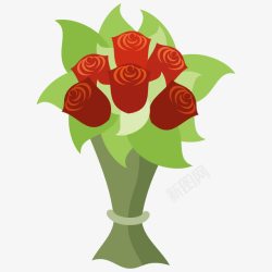 红色玫瑰花png图片下载 红色玫瑰花素材