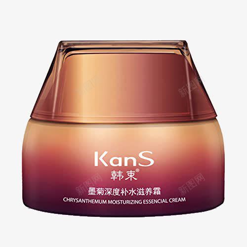 墨菊深度补水滋养霜png免抠素材_88icon https://88icon.com 产品实物 化妆品 滋养霜 美妆 韩束