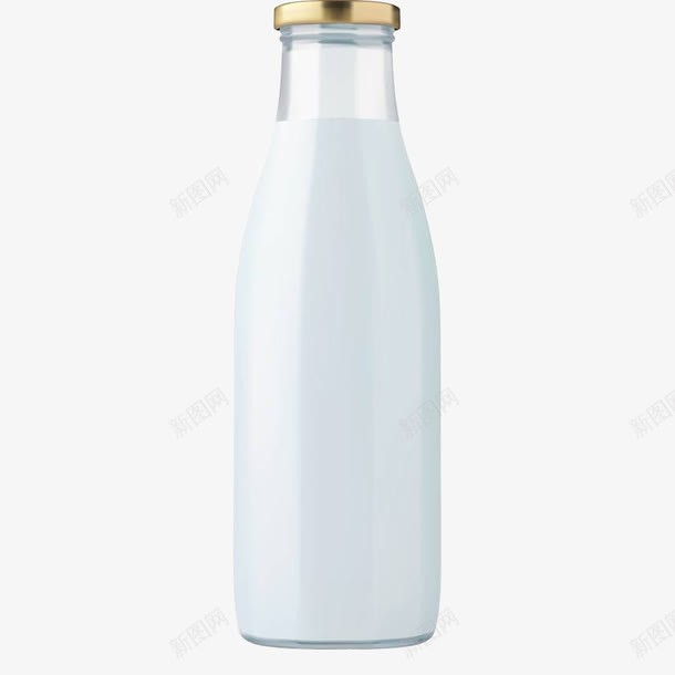卡通简约玻璃牛奶瓶png免抠素材_88icon https://88icon.com 包装 卡通 卡通牛奶瓶 牛奶 牛奶瓶 玻璃瓶 简约 设计