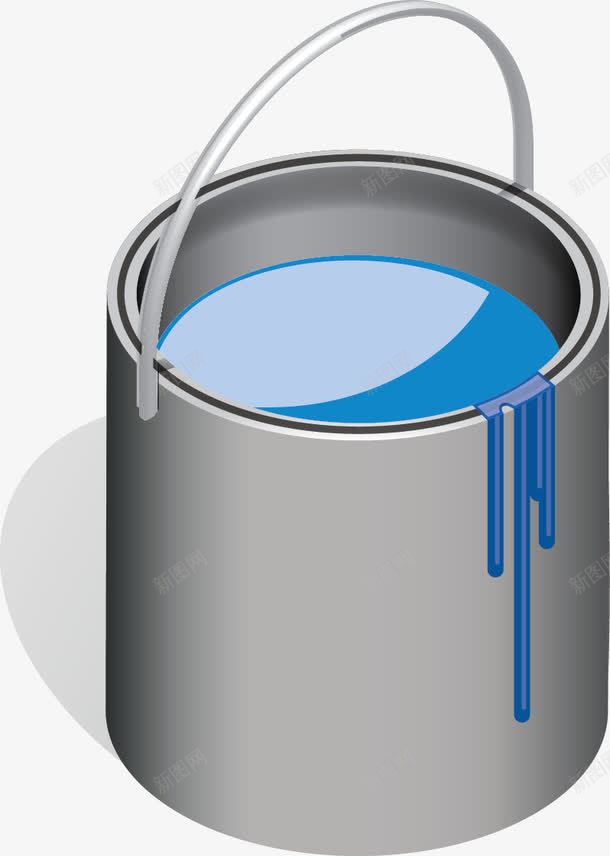 一桶水png免抠素材_88icon https://88icon.com 打水 提水 水 清水 滴水