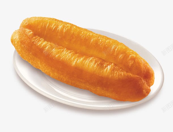 油条png免抠素材_88icon https://88icon.com 早餐 油条 油炸鬼 盘子 餐盘