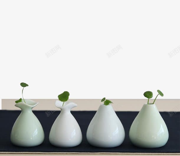 青瓷花器迷你小花器png免抠素材_88icon https://88icon.com 水培植物花瓶 茶桌摆设用品 陶瓷花瓶