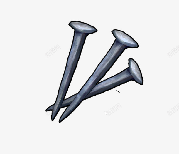 铁钉游戏类写实道具png免抠素材_88icon https://88icon.com 写实类 小物件 工具 游戏 精美 精良 设计感好 道具 铁钉